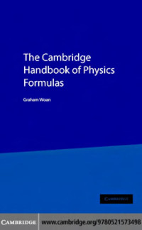 Woan, Graham — The Cambridge Handbook of Physics Formulas