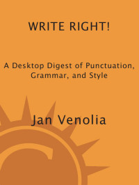 Jan Venolia — Write Right!