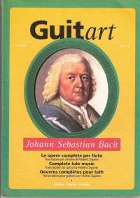 J.S. Bach — Complete Lute Music for Guitar by Frédéric Zigante