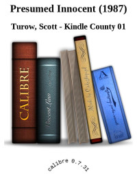 Scott Turow — Presumed Innocent