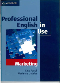 Cate Farrall, Marianne Lindsley — Professional English in Use: Marketing