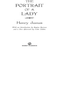 Henry James — The Portrait of A Lady