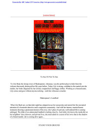 Shakespeare's Landlord (V2.0) — Charlaine Harris - [Lily Bard 01]
