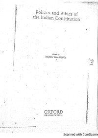 Rajeev Bhargava — Politics and Ethics of the Indian Consitution