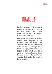 Bram Stoker — Dracula (abridged)