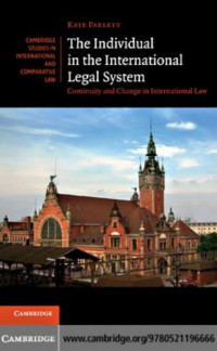 Parlett, Kate — The Individual in the International Legal System