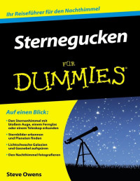 Steve Owens — Sternegucken für Dummies (Für Dummies) (German Edition)
