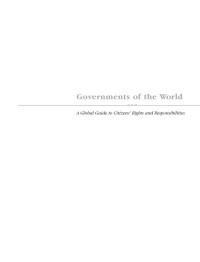 C. Neal Tate — Governments of the World