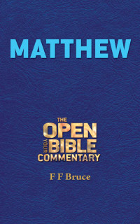 F. F. Bruce [Bruce, F. F.] — Matthew