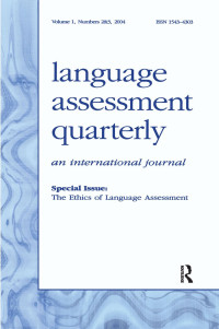 Alan Davies; — The Ethics of Language Assessment