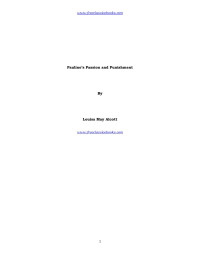Louisa May Alcott — Pauline's Passion and Punishment
