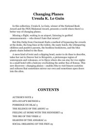 Ursula K. Le Guin [Guin, Ursula K. Le] — Changing Planes