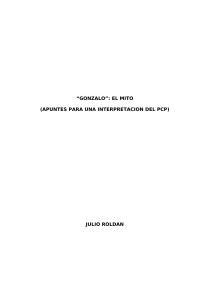 Julio Roldan — "Gonzalo": El mito (Apuntes para una interpretación del PCP)