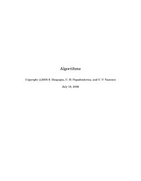 S. Dasgupta, C. H. Papadimitriou, and U. V. Vazirani — Algorithms