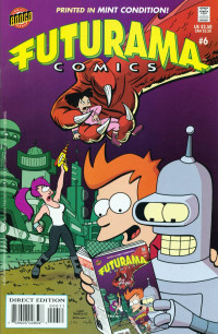 Bill Morrison & Dave Stewart & Eric Rogers & James Lloyd & Karen Bates & Steve Steere, Jr. — Futurama Comics #6 - X-Mas Time Is Fear