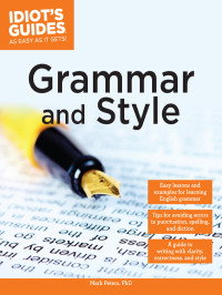 Mark Peters, PhD — Grammar and Style