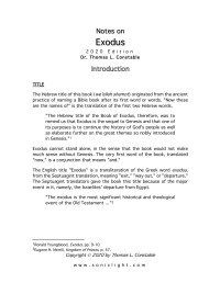 Unknown — Microsoft Word - exodus.docx