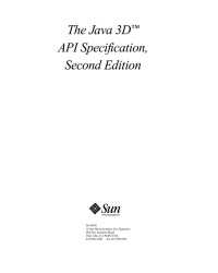Desconocido — Henry Sowizral Kevin Rushforth Michael Deering The Java 3d Api Specification 2nd Edition 2000