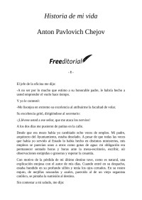 Anton Chejov — Historia de mi vida