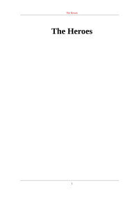 geal — The Heroes, or Greek Fairy Tales For My Children by Charles Kingsley Scanned and proofed by David Price, email ccx074@coventr