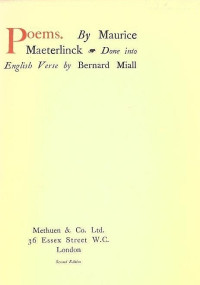 Maurice Maeterlinck — Poems