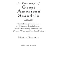 Michael Farquhar — A Treasury of Great American Scandals