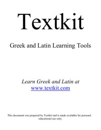 Clyde Pharr — Homeric Greek - A Book For Beginners