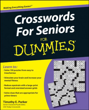 Cover for Crosswords for Seniors For Dummies (For Dummies (Sports & Hobbies))