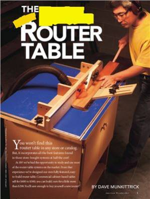 The American Woodworker - Best Buy Router Table - Anna’s Archive