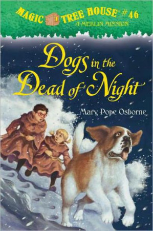 Cover for Baumhaus 46 - Magic Tree House - Dogs in the Dead of Night