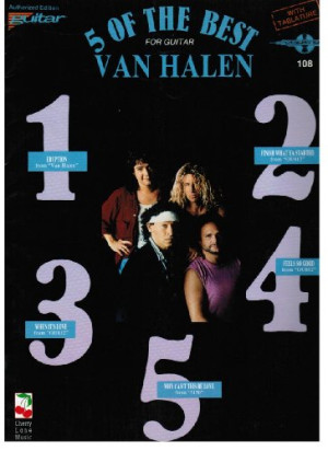 Van Halen - Five of the Best: Play-It-Like-It-Is Guitar | Cherry Lane ...