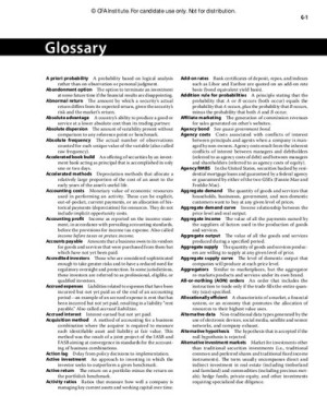 CFA Level 1 Glossary | CFA Institute | Download On Z-Library