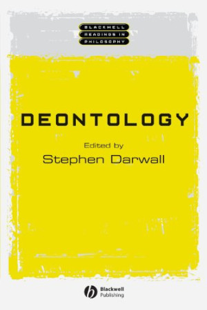 Deontology | Stephen Darwall | download on Z-Library