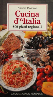 Piccinardi, Antonio – Cucina d’Italia  800 pianti regionali (1992) PDF