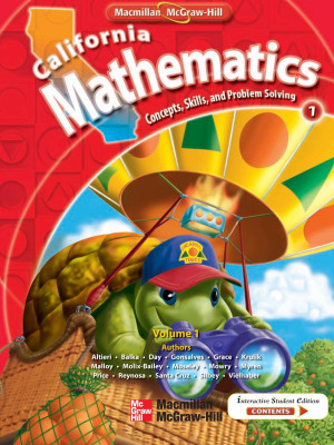 California Mathematics Grade 1 (Volume 1) | Altieri, Balka, Day ...