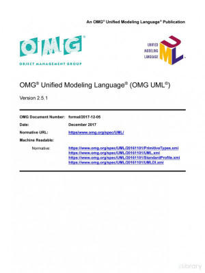 Uml Unified Modeling Language V Omg Download On Z Library