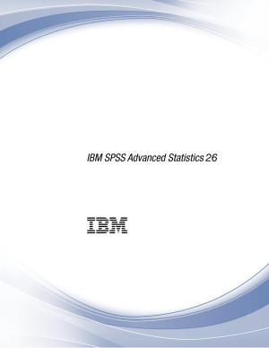 IBM SPSS Advanced Statistics 25 | IBM | download on Z-Library