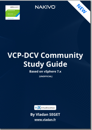 VCP-DCV Community Study Guide Based On VSphere 7.x | Vladan Seget ...