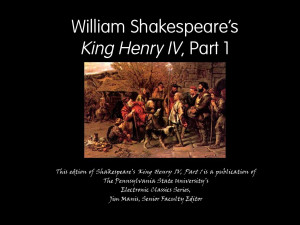 Henry IV part 1 | William Shakespeare | download on Z-Library